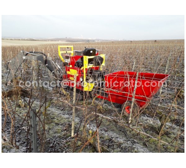 Remorque Micro pelle