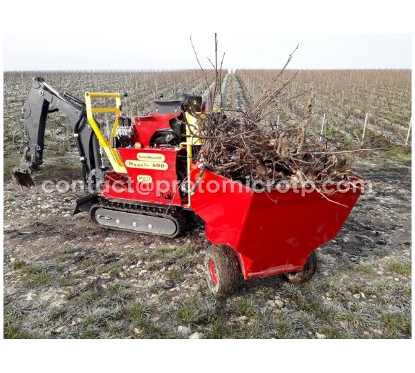 Remorque Micro pelle